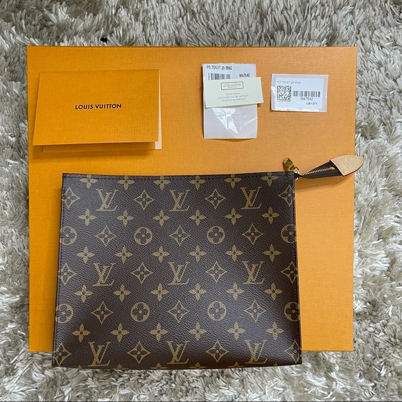 Is the Louis Vuitton toiletry pouch discontinued in all sizes? No more LV  monogram canvas! 